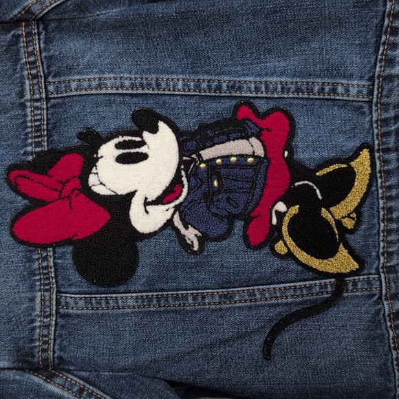 Gap Disney Kids Jean Jacket - Dark Blue - Picture 7 of 8